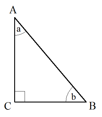 Углы по катету и гипотенузе